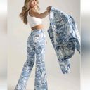 Wrangler  nautical print wanderer flare jeans NWT 28X30 Photo 11