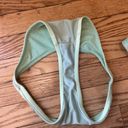 Triangl One Shoulder Bikini Melrose Green Sparkle Photo 5