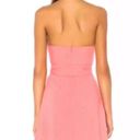 by the way. Revolve Jenny Tube Front Tie Textured Coral Mini Dress small Photo 1