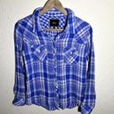 Rails  Blue Flannel Size Medium Photo 0