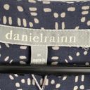 Daniel Rainn  Women's Pullover Blouse Blue Gray Abstract Print Hi Low Hem Size M Photo 6