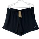 Nike  DRI-FIT ATTACK SHORTS WOMENS SIZE L TRAINING DRAWSTRING BLACK ATHLETIC Photo 0