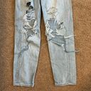 American Eagle Light Wash Denim Mom Jeans Photo 1