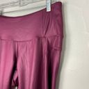 Adidas x Zoe Saldana Aeroready Shine Tights Victory Crimson Leggings Size 1X Photo 4