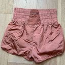 Free People  Movement Way Home High Rise Brushed Apricot Peach Size Small Shorts Photo 5