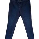 J.Jill  Denim 5‎ Pocket Legging Stretch Skinny Jeans Dark Wash Photo 3