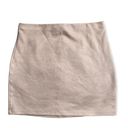 Bebe  SZ M faux suede skirt Photo 0