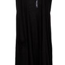 Olivia Blu NEW  Sleeveless Black Cardigan Women’s Size Medium Lightweight Sweater Photo 2