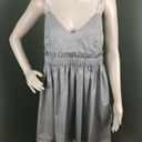 Kendall + Kylie NWT Women's  Sleeveless Blue Tie-Back Cami Dress Sz Large Photo 6