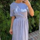 Kathie Lee Collection Vintage  plaid midi dress Photo 0