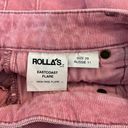 Rolla's Rolla’s Eastcoast Flare Jeans Corduroy Lilac Pink Size 29 Photo 8