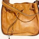 Frye  Cognac Brown Leather llana Hobo Drawstring Shoulder Bag Pocketbook NEW Photo 9