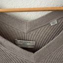 ALLSAINTS Asymmetrical Ribbed Sweater - Size M Photo 3