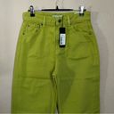 Motel Rocks NWT  90’s Wide Leg Parallel Jeans in Green Oasis XS Photo 2