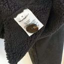 Reformation  | NWOT Stoke Sherpa Lined Suede Jacket in Black Photo 4