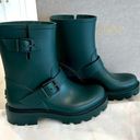 Jimmy Choo  Rubber Yael Moto Rain Boot Photo 0