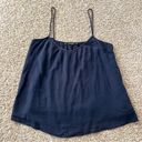 Mango Tank Top Cami Swing Sleeveless Top in Navy Size Small Photo 2