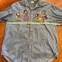 Disney Vintage 90’s  Denim Button Up Photo 5