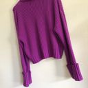 Nine West Purple Turtleneck Sweater Size M Photo 8