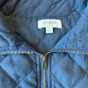 Umgee  Navy Quilted Vest Size S Photo 1