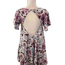 Urban Outfitters Kimchi Blue Babydoll Floral Mini Dress Size Small Photo 3