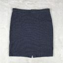 Banana Republic Cotton Zig Zag Blue Pencil Skirt 10 Petite Photo 12