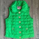 Juicy Couture  Vintage 90’s Luxury Puffer Vest- Green Photo 0