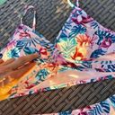 Cabana Del Sol  X Marks the Spot Floral Bikini 2 Piece Set sz XL Photo 1