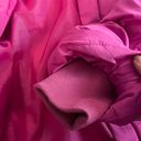 Nasty Gal Hot Pink Puffer Coat Photo 4