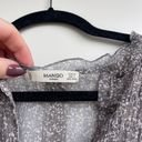 Mango Sheer Long Sleeve Blouse Photo 2