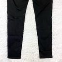 KanCan USA KANCAN Women’s High Rise Button Fly Skinny Black Denim Jeans 13/30 Photo 7