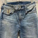 White House | Black Market  Women's Slim Crop Jeans Blue Denim Size 00 Pocket Detai Photo 1