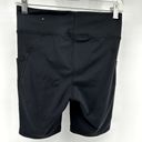 Aeropostale  Bike Shorts Cycling Pull On Stretch Ribbed Pockets Running Black M Photo 4