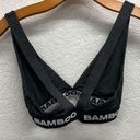 Bamboo  Charcoal Gray Bralette XS Photo 2