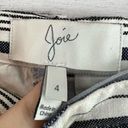 Joie  Striped Linen Blend Shorts Size 4 Photo 3