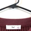 Aritzia  TNA Century Slouchy Oversized Knit Crewneck Sweater Dark Clove Size 1 Photo 4