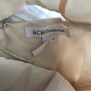 BCBGeneration  Beige Strapless Tiered Mini Dress Photo 4