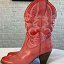 sbicca Of California Women's NWT Cowgirl Boots 10 Heeled Pink Photo 0