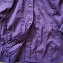 Apt. 9 Purple Button-Up Shirt, Women's PS Photo 6