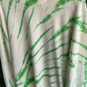 Proenza Schouler  White Label Women’s Green/Yellow Tie/Dyed Long Sleeve Crewneck Photo 5