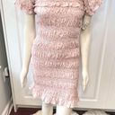 The Impeccable Pig Pink Floral Smocked Mini Dress | NWT Photo 8