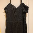 Guess Dress Black Lace with adjustable Straps and Embroidery on Front Photo 6