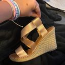 Gold Wedges Size 10 Photo 0