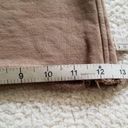 Good American  Raw Edge Hem Sweat Shorts Color: PUO1 Brown/Tan Size 2 = M Photo 7