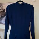 House Of CB  size XS TALLER  'Mahalia' Navy Long Sleeve Mini Dress NWOT Photo 5