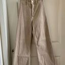 ZARA Marine Straight Jeans Tan Photo 4