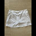 Athleta  XL White Skort‎ Tennis Pickaball Running Gym Photo 3