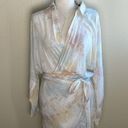 Young Fabulous and Broke NWT  Sz M RAINE TIE DYE LONG SLEEVE WRAP DRESS MOON CANYON Photo 3