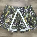 Lululemon  Spring Break Away Shorts Floral Sport White Multi Size 8 Photo 0