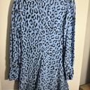 A.L.C. - Leopard Print Blue Dress Photo 1